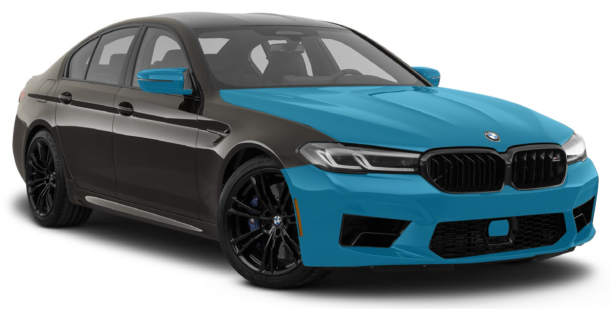 Affordable paint protection film installed on a car.